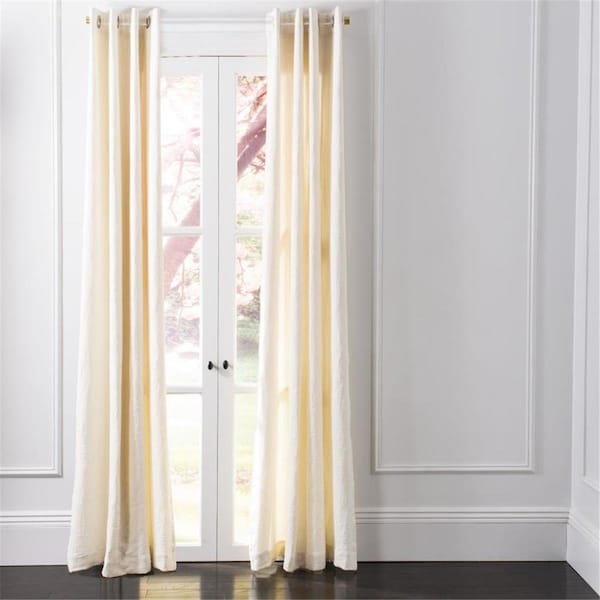 Safavieh 52 x 84 in. Grevena Window Panel, Ivory WDT1008A-5284 - main